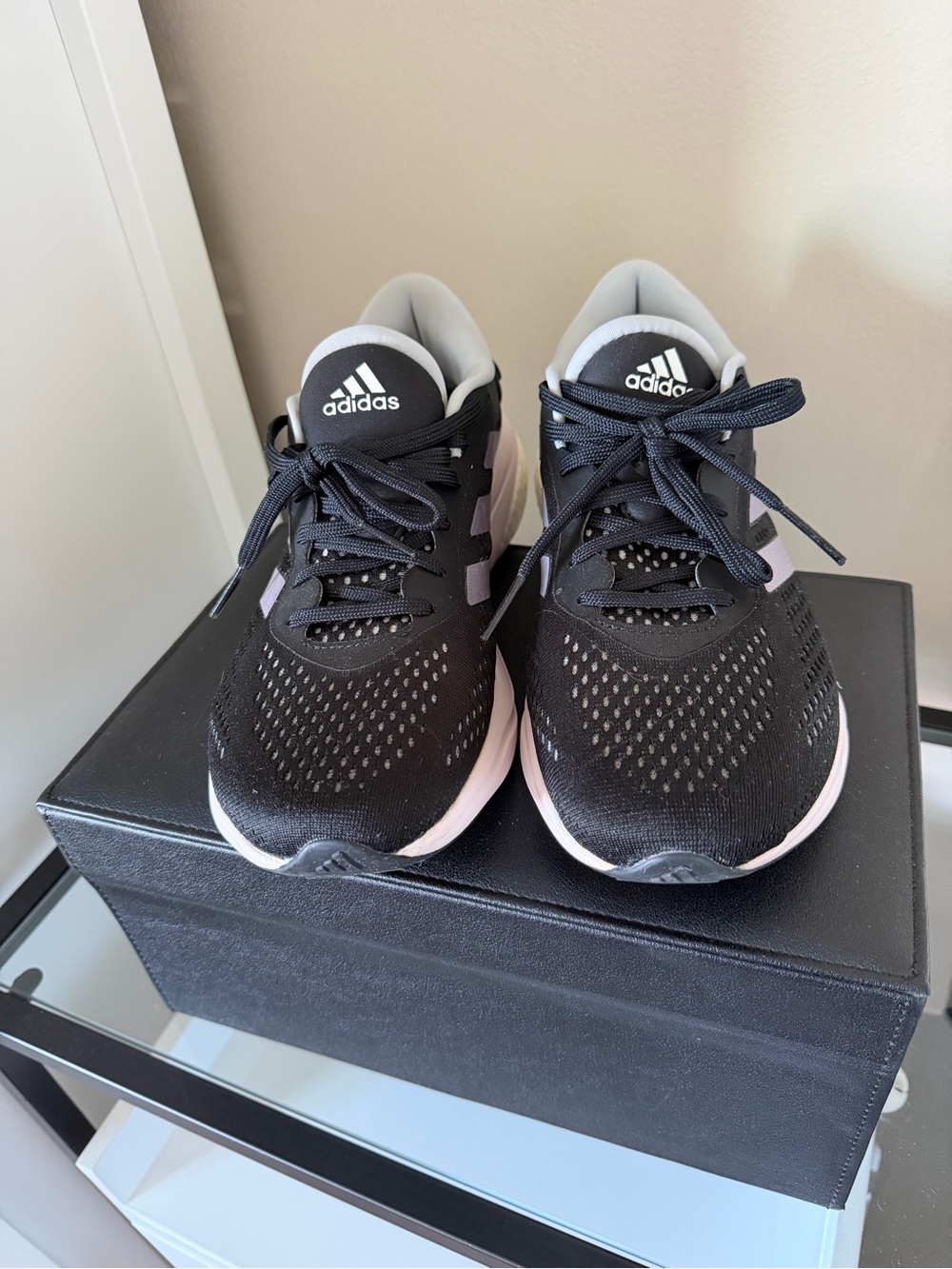 adidas Supernova 2 Women's Running Shoes Black Pink GW9098 US Size 10 - Picture 10 of 11